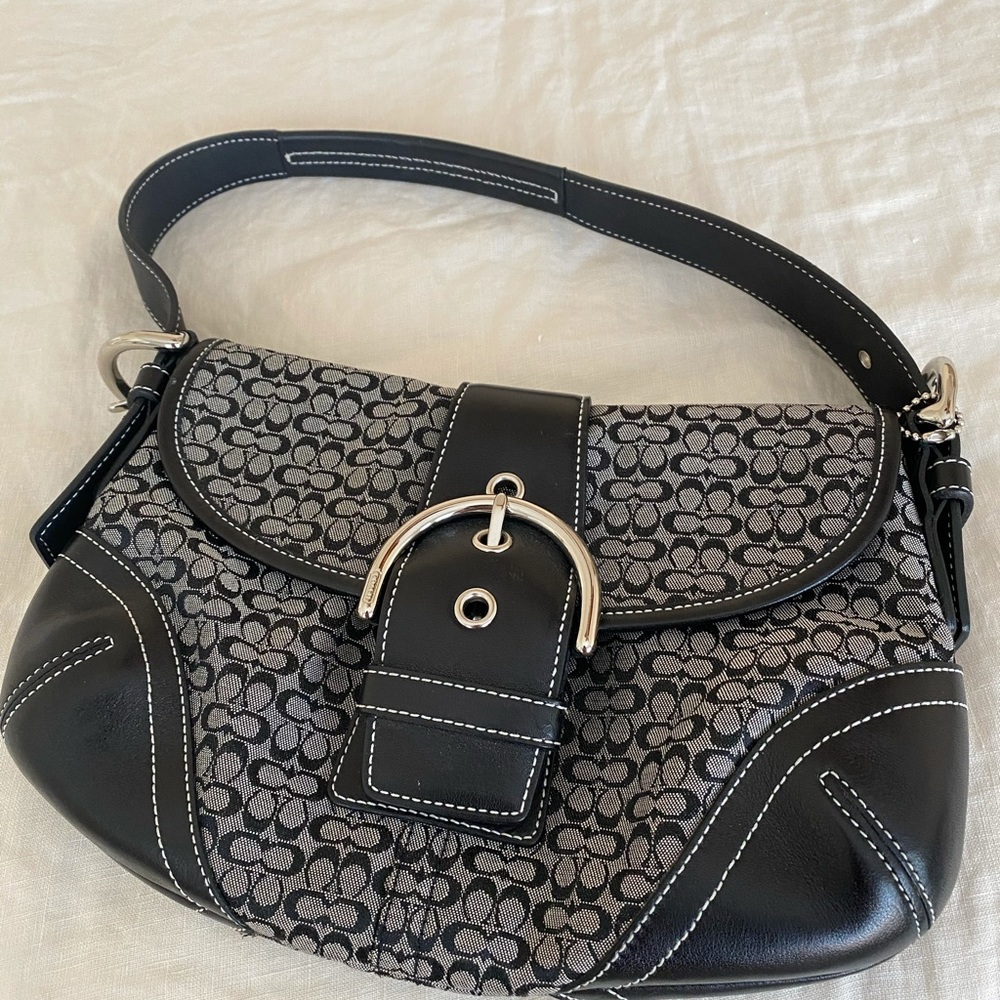 Beautiful Coach monogram bag almost new